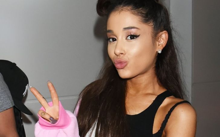 American Singer And Actress, Ariana Grande Got A Misspelled Tattoo On Her Hand