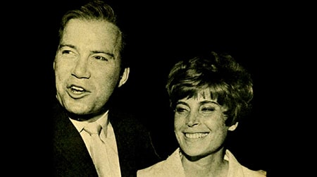 William Shatner and his first wife Gloria Rand