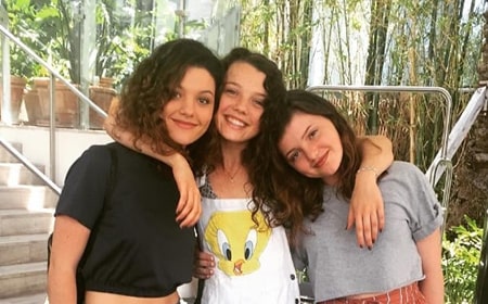 Stefania Owen and her two sisters, Lolo (right) and Carly Owen(left)