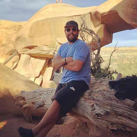 Shay Carl at the Devil's Garden.