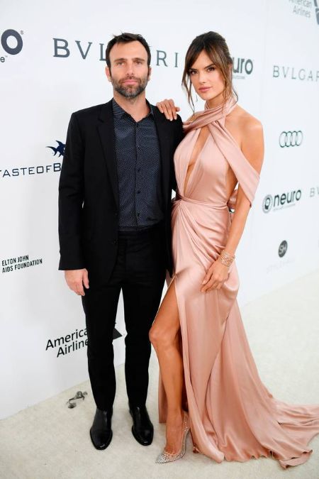 Alessandra Ambrosio with her ex-fiance Jamie Mazur