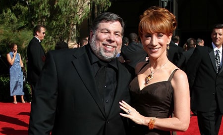 Television star Kathy Griffin and her alleged ex-boyfriend Steve Wozniak
