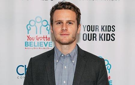 American Broadway,  television and film actor, Jonathan Groff