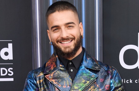 The Colombian singer and songwriter Maluma