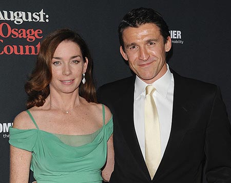Actress Julianne Nicholson and husband Jonathan Cake at the Los Angeles Premiere of 'August: Osage County'