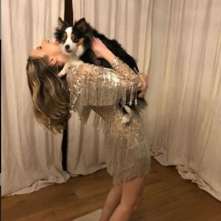 Halston is a huge dog lover and her Instagram account is full of her dogs' pics