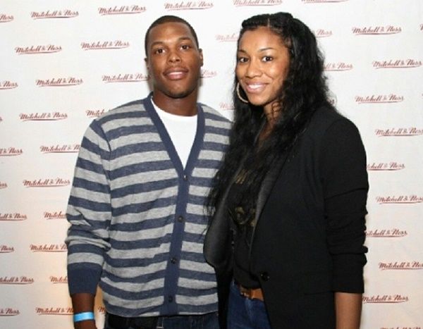Kyle Lowry and his wife Ayahna Cornish
