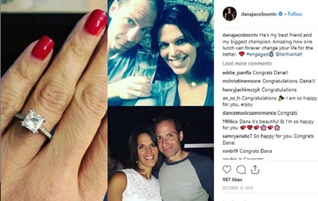 Dana Jacobson is married to Sean Grande who is a Boston Celtics' play-by-play announcer. 
